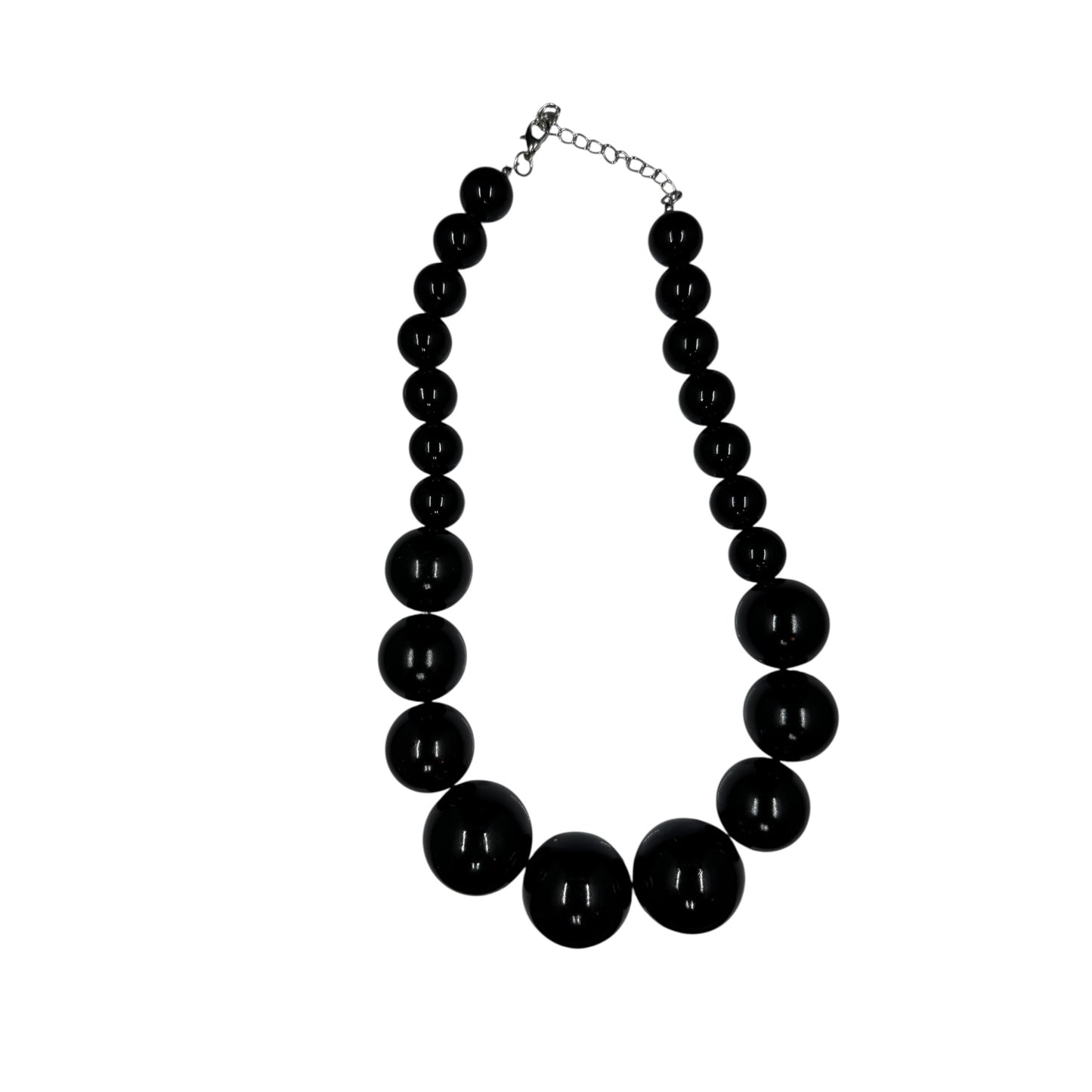 Beautiful Graduated Bead Choker Statement Necklace