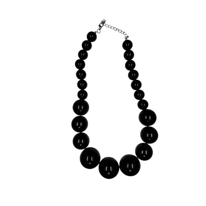 Beautiful Graduated Bead Choker Statement Necklace