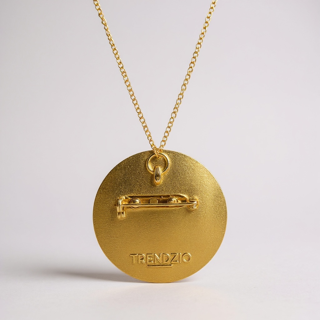 Chums Inc. 80th Anniversary Necklace Pin