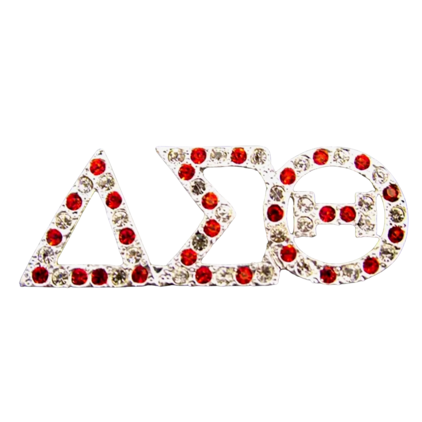 Delta Sigma Theta Austrian Crystal Brooch
