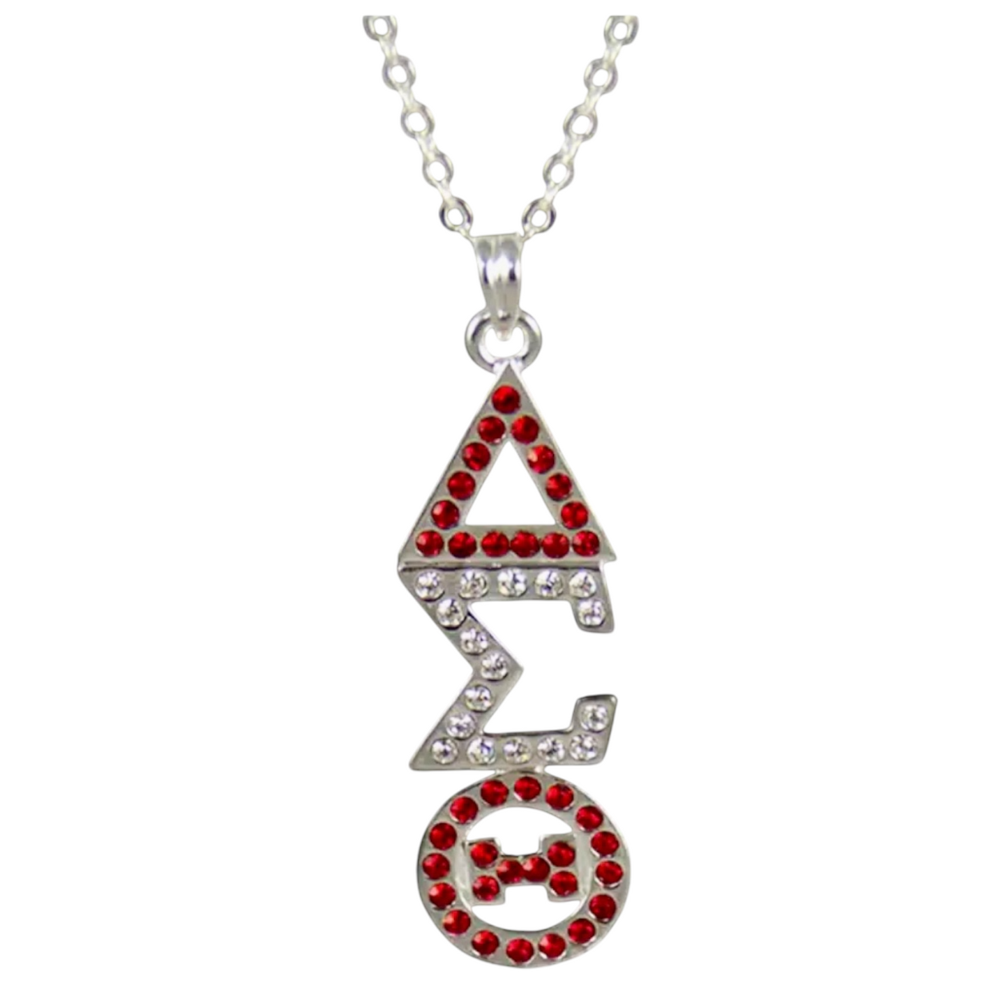 Delta Sigma Theta Austrian Crystal Pendant