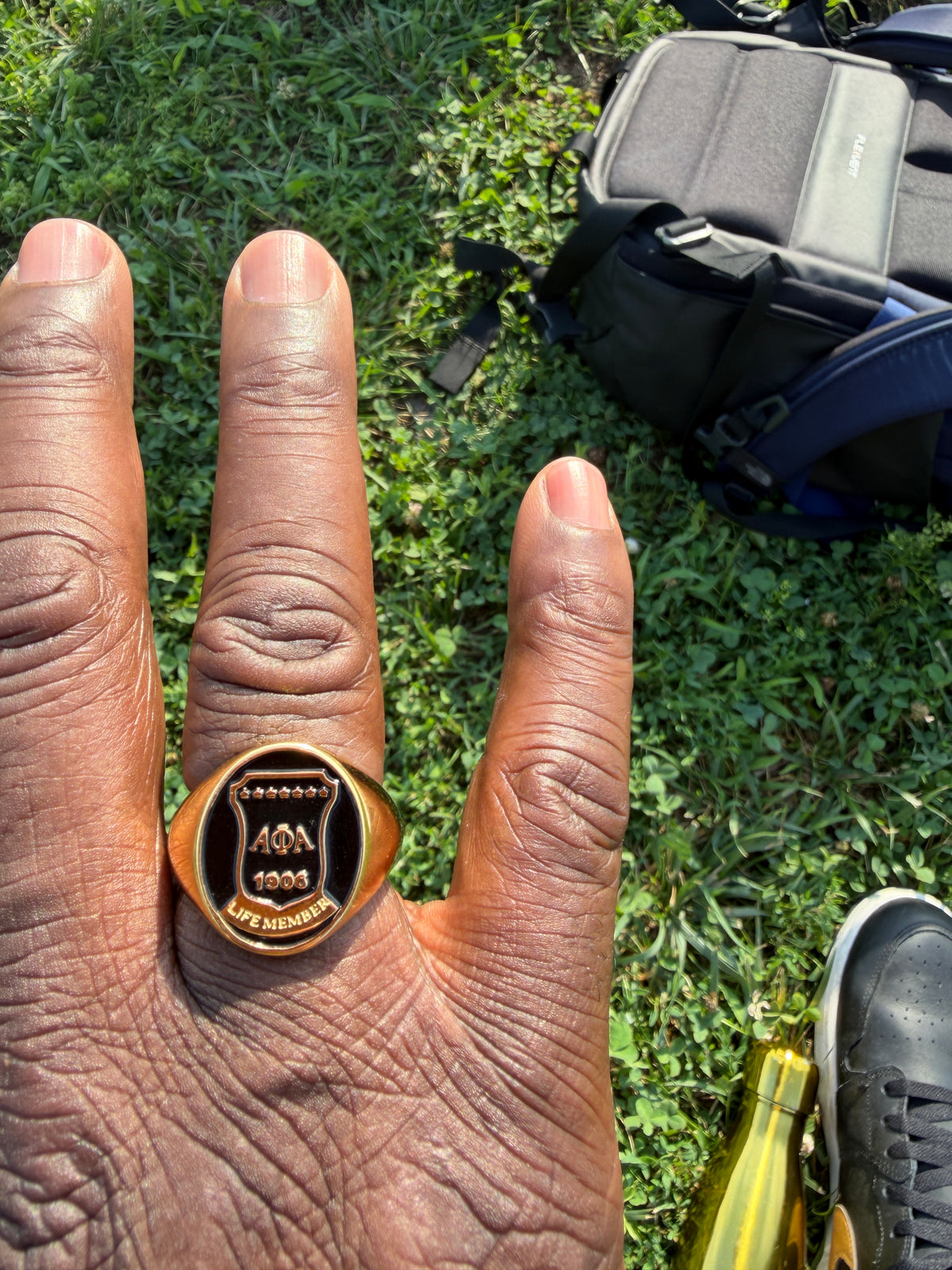 Alpha Phi Alpha Life Member Ring