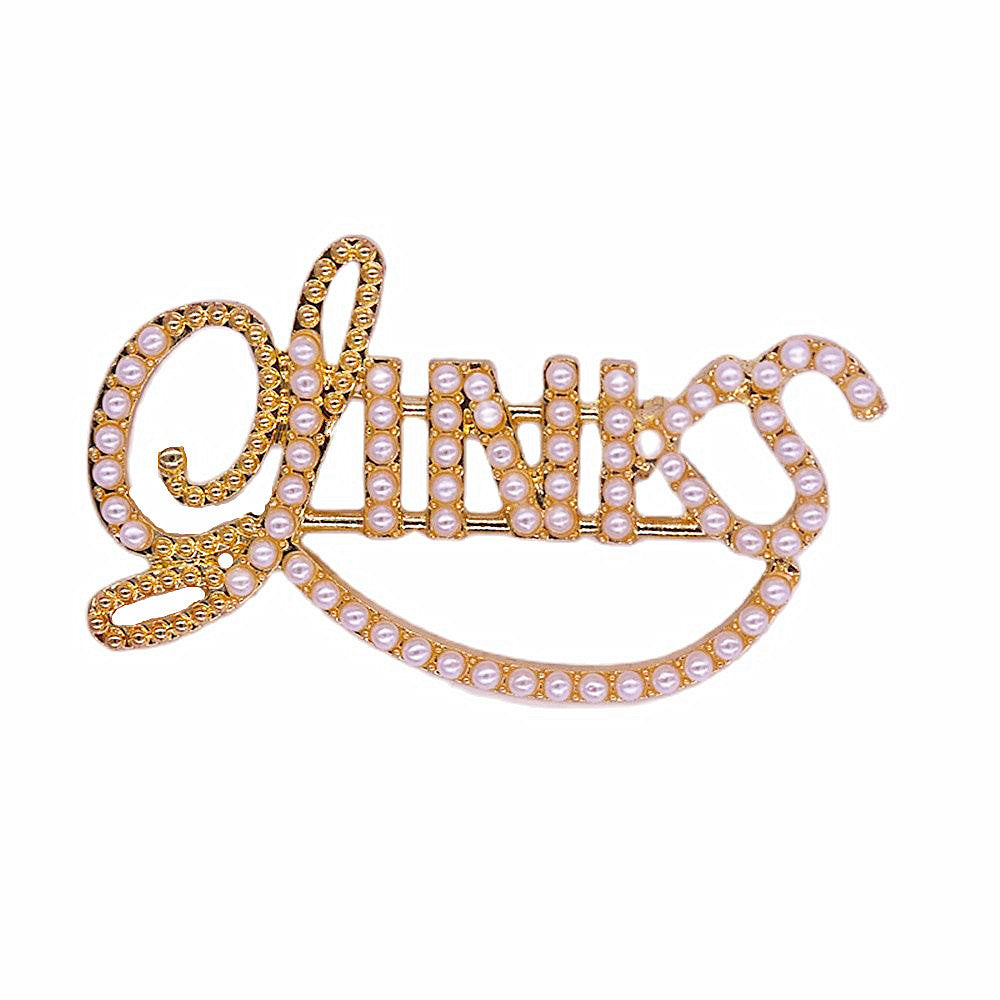 The Links Pearl Pin