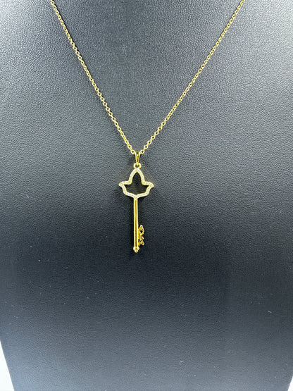 AKA Ivy Leaf Key Necklace