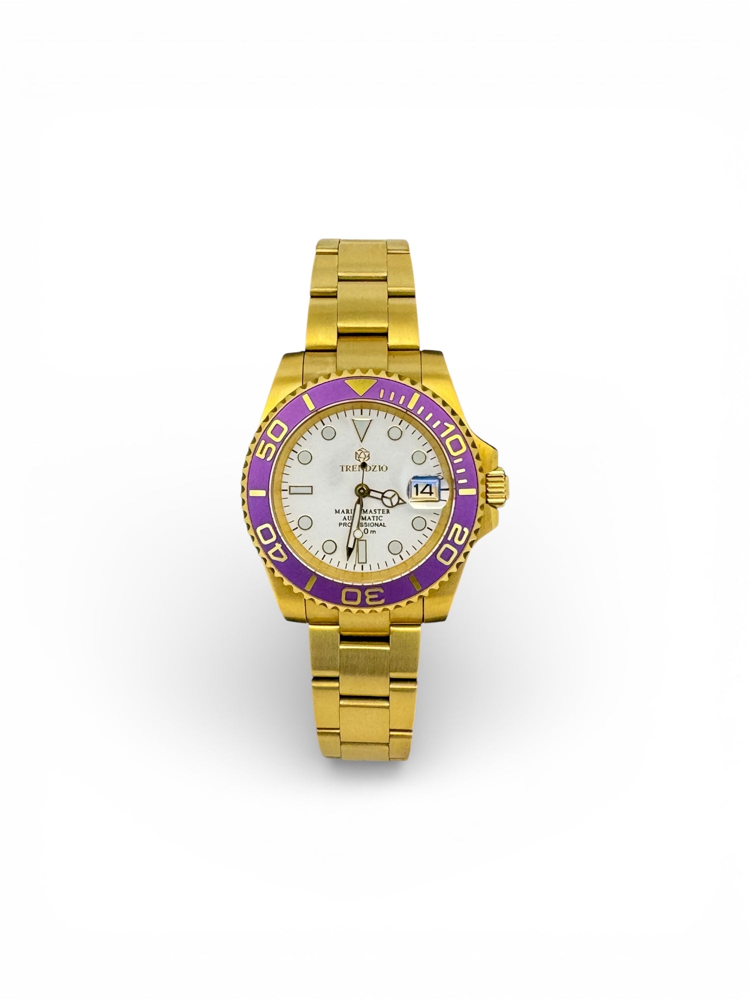 Aurelius Gold and Purple TrendzioMariner Watch