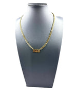 AKA 1908 Gold Number Necklace Necklaces Trendzio Jewelry 