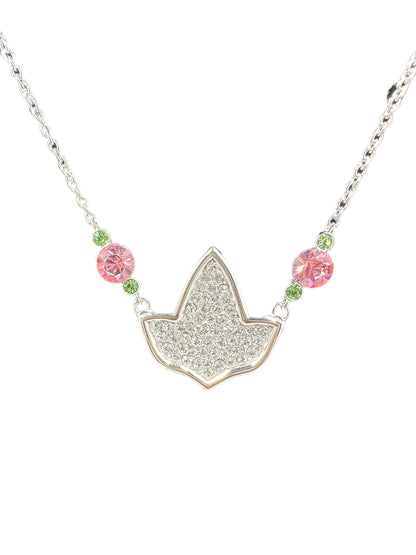 AKA Ivy Leaf Sterling Silver Gold Vermeil Necklace Necklaces Trendzio Jewelry Sterling Silver & Rhodium 