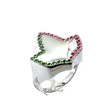 AKA Ivy Leaf Sterling Silver Ring Rings Trendzio Jewelry 