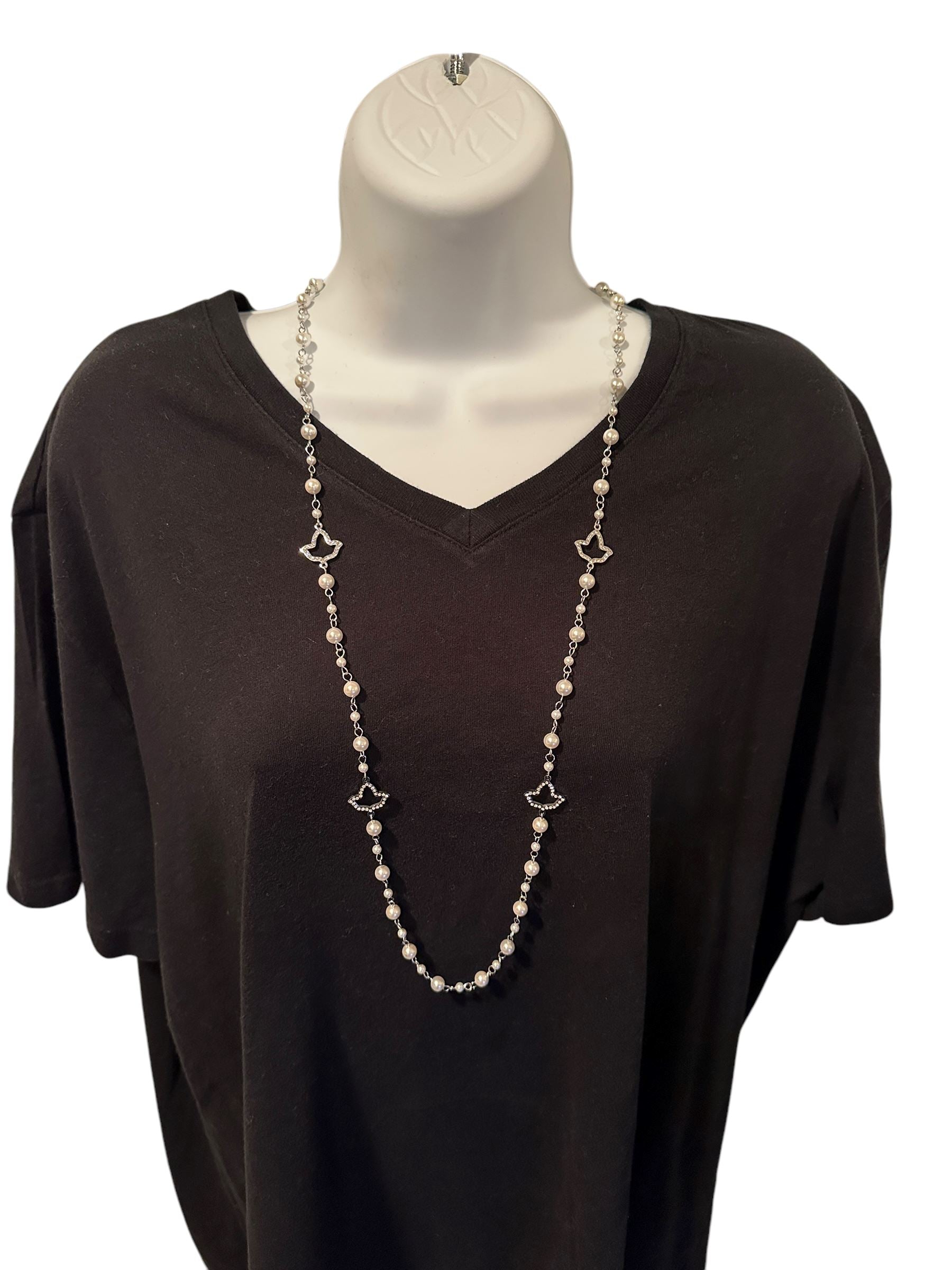 AKA Ivy Pearl 36" Necklace Necklaces Trendzio Jewelry 