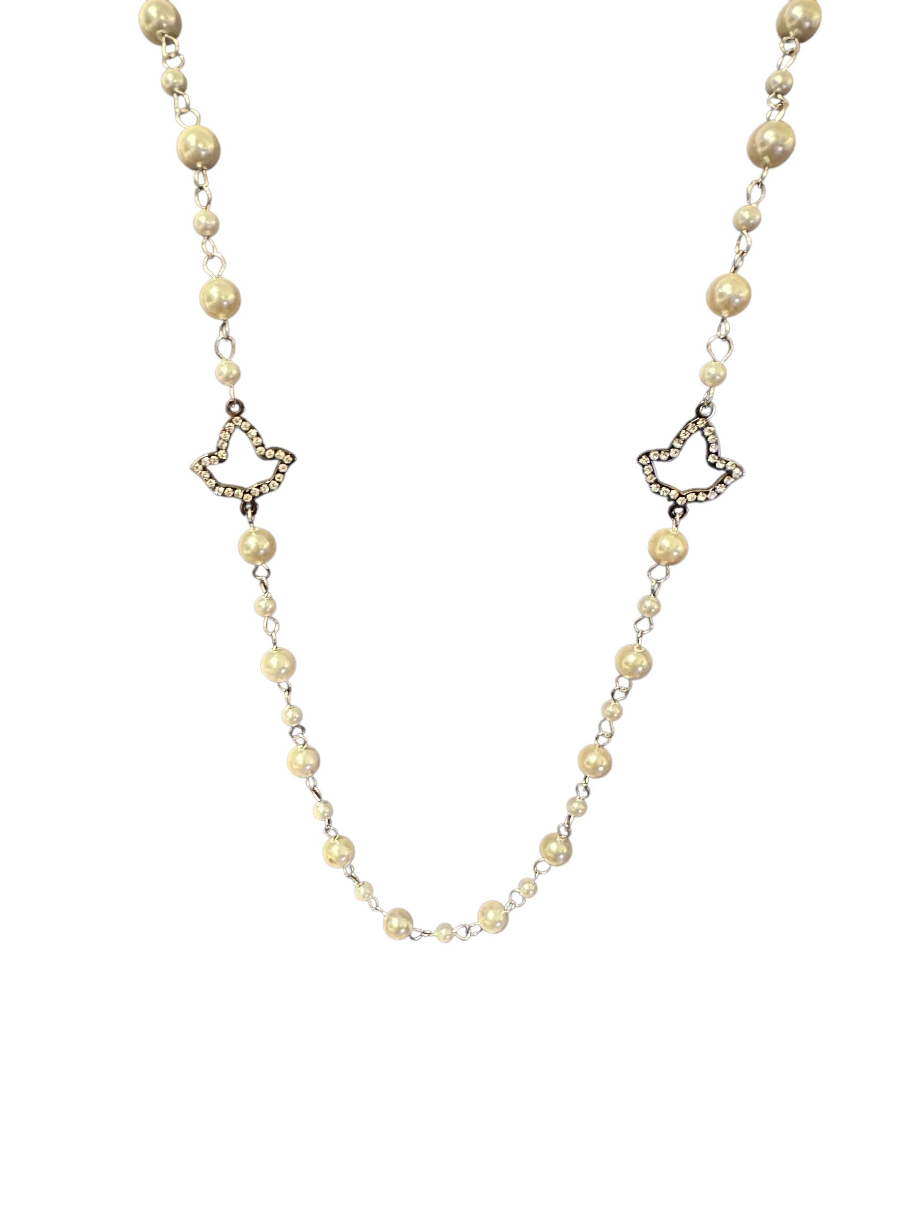 AKA Ivy Pearl 36" Necklace Necklaces Trendzio Jewelry 