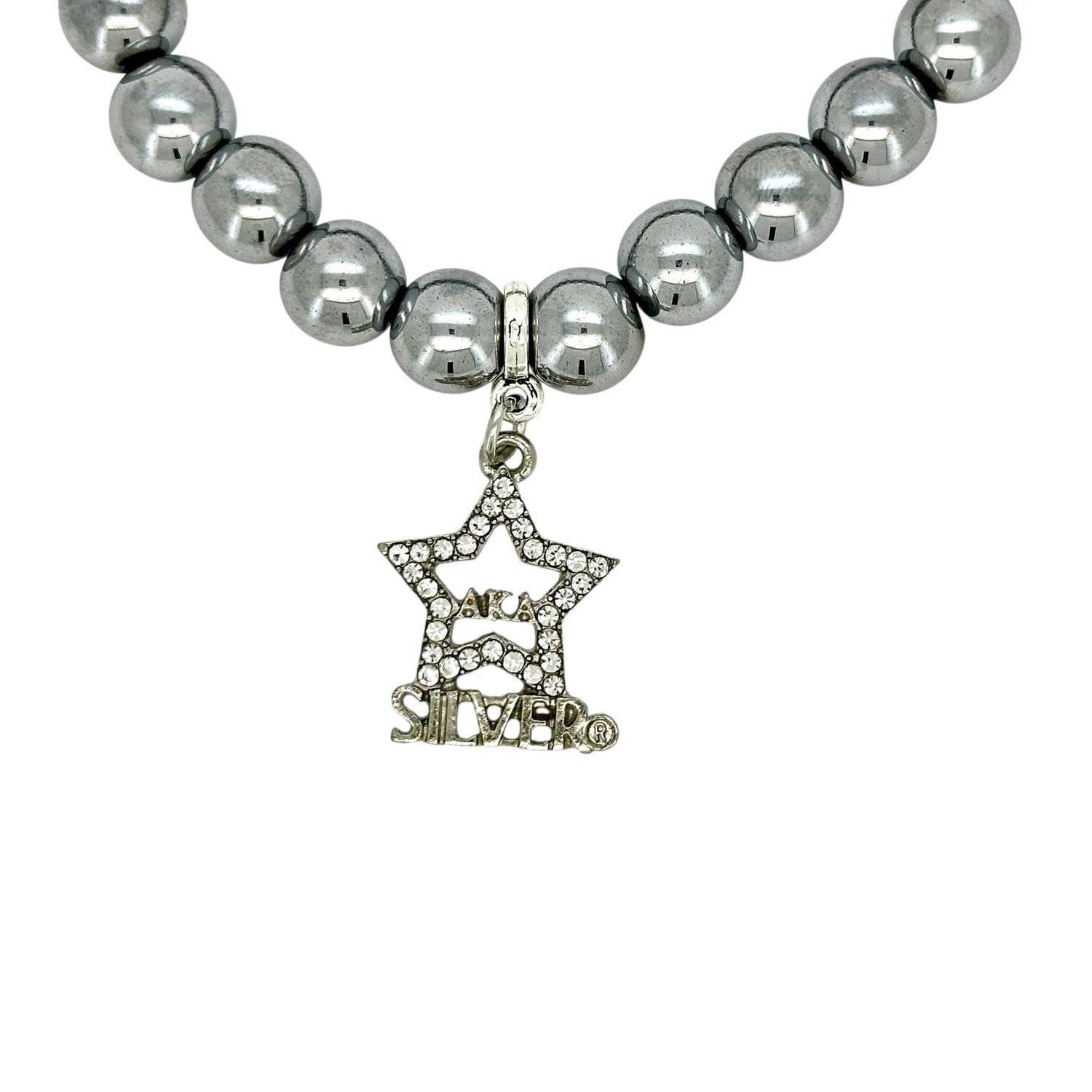 AKA Silver Star Soror Anniversary Bracelet Bracelets Trendzio Jewelry 