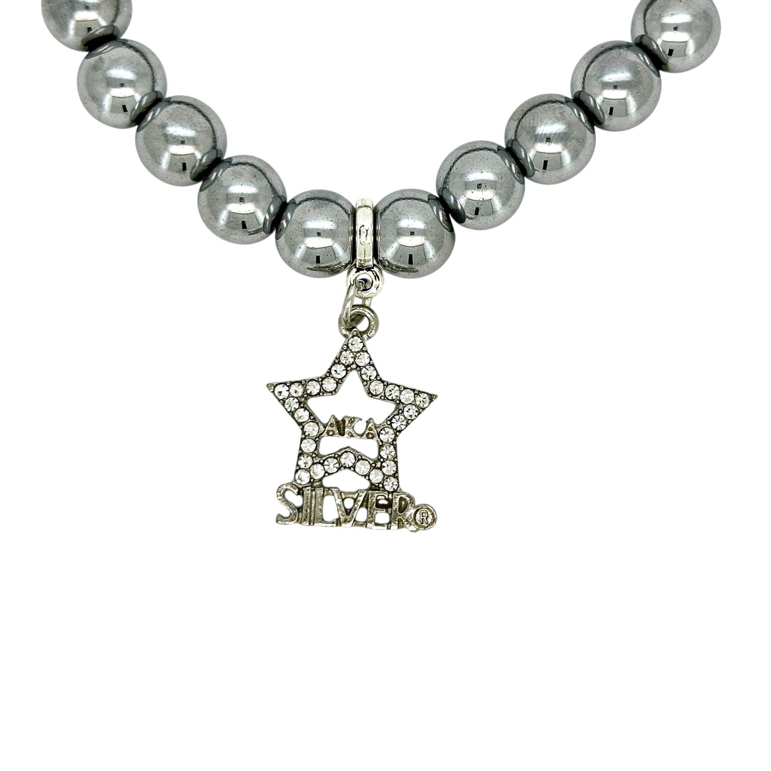 AKA Silver Star Soror Anniversary Bracelet Bracelets Trendzio Jewelry 