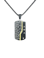 Alpha Phi Alpha Custom Pendant Tag Necklace Necklaces Trendzio Jewelry 