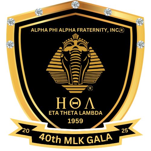 Alpha Phi Alpha ETL Custom Chapter MLK 40th Pin Lapel Pin Trendzio Jewelry Eta Theta Lambda 