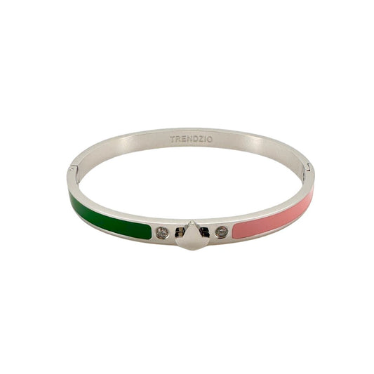 Bahia Ivy Pink and Green Bracelet Bracelets Trendzio Jewelry 7 inches 