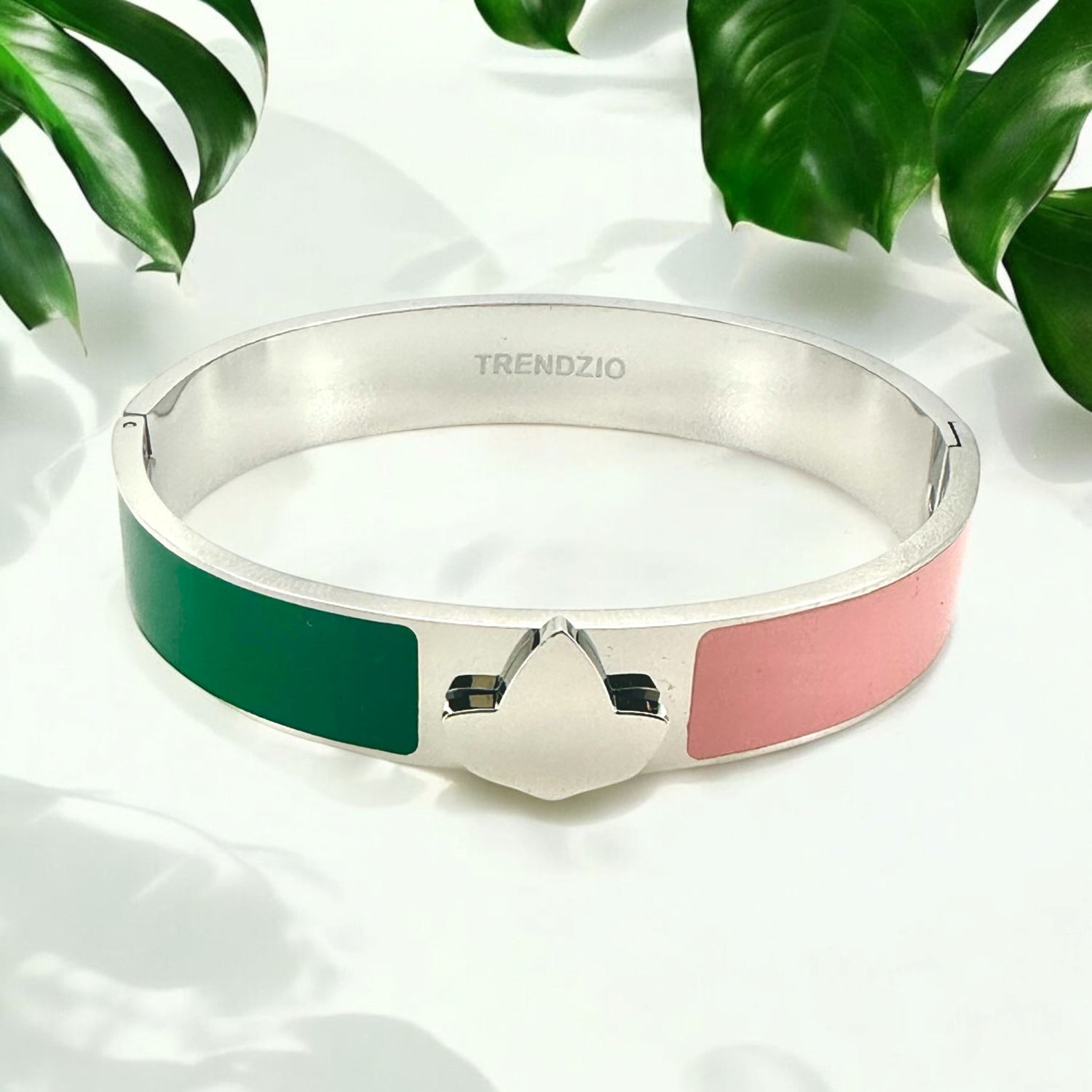 Bahia Ivy Pink and Green Bracelet Bracelets Trendzio Jewelry 