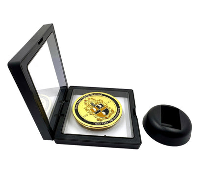 Floating Challenge Coin Display Case Challenge Coin Trendzio Jewelry 