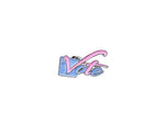 Lapel Vote Pins Lapel Pin Trendzio Jewelry Blue & Pink 
