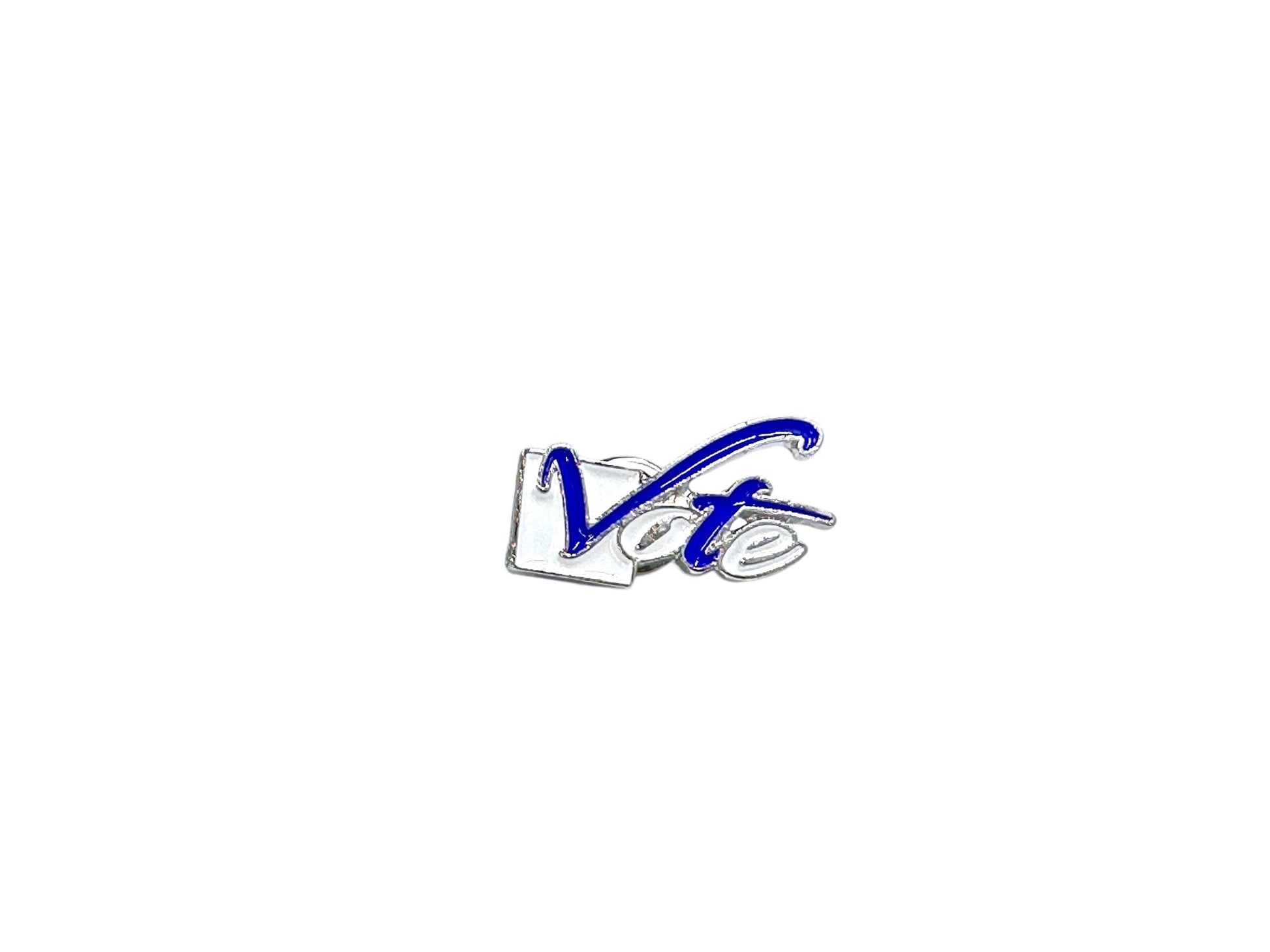 Lapel Vote Pins Lapel Pin Trendzio Jewelry Blue & White 