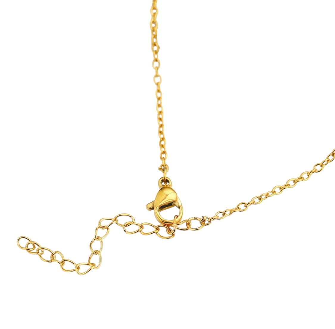 Old English Zodiac Gold Silver Necklace Necklaces TRENDZIO 