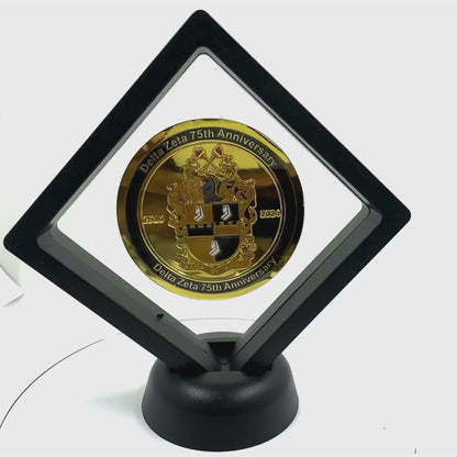 Floating Challenge Coin Display Case