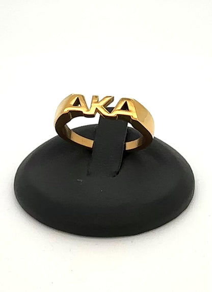 AKA Greek Letter Ring