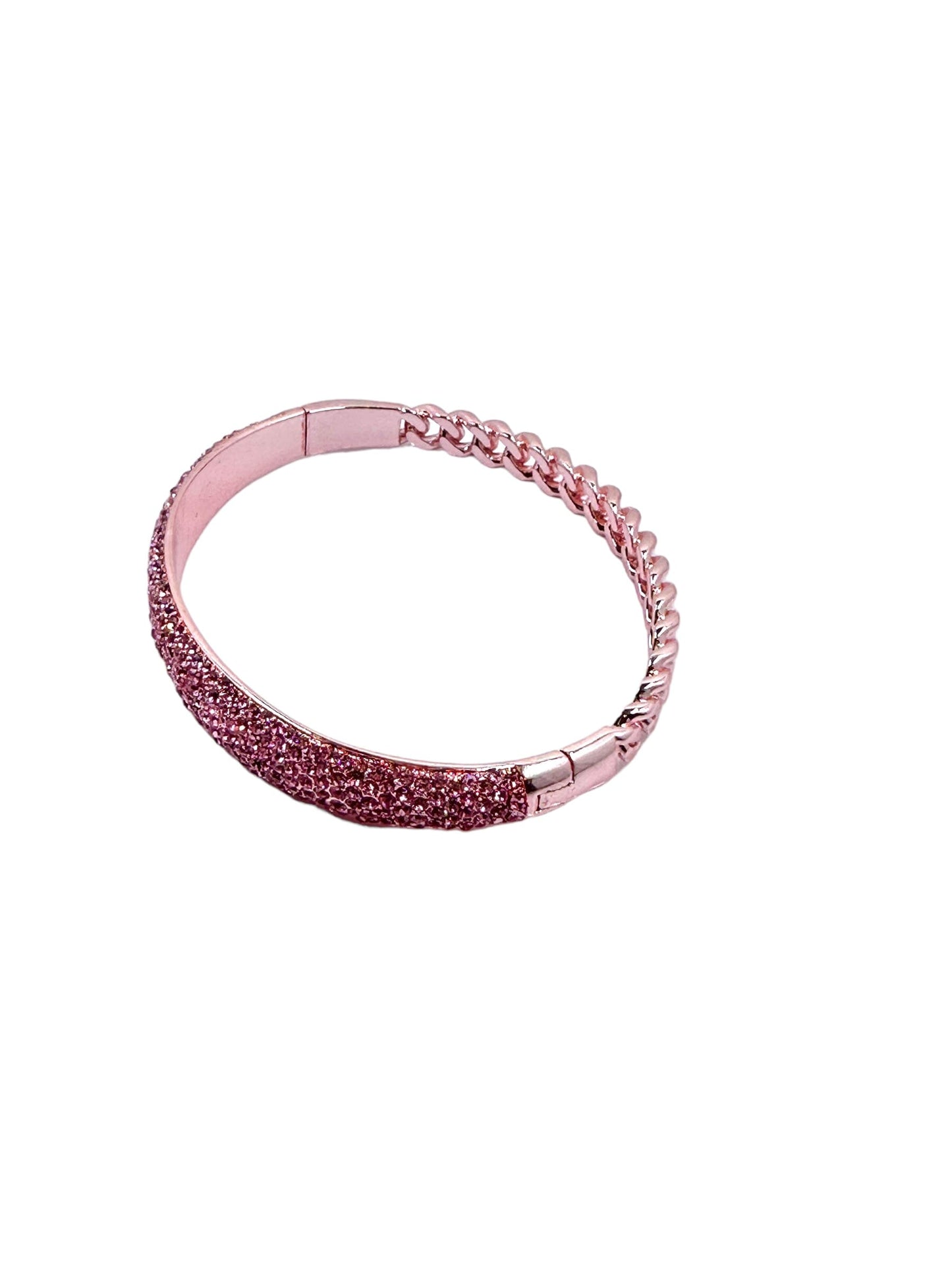 Sarah Pink Pave Chain Bracelet Bracelets TRENDZIO 