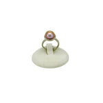 Sterling Silver 10mm Cultured Pink Pearl Ring Rings Trendzio Jewelry 