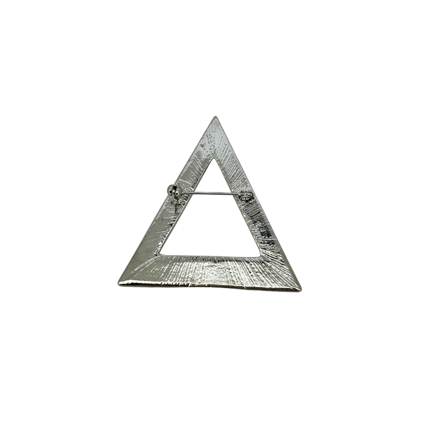 Delta Sigma Theta Red Triangle Brooch Pin