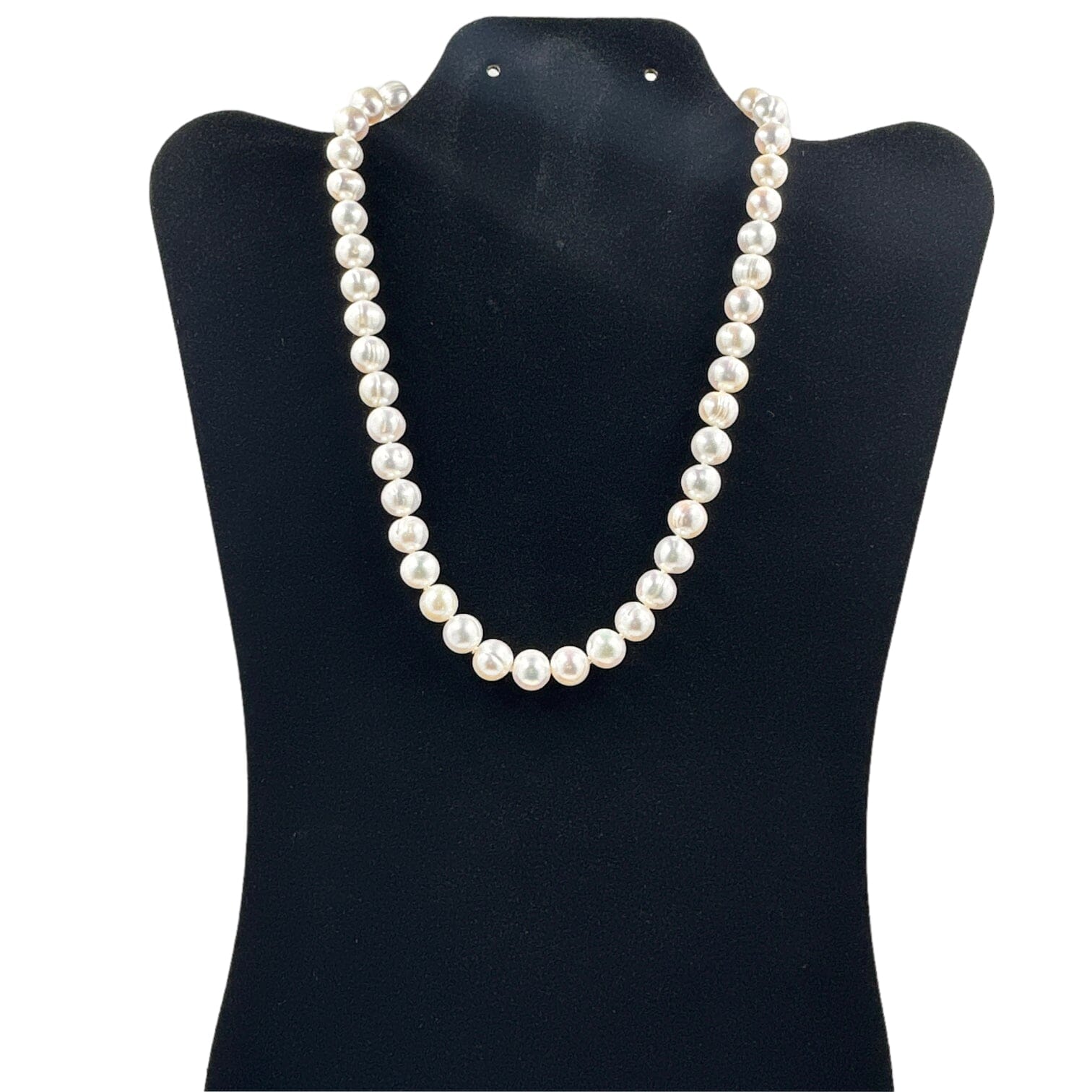 9mm Cultured Freshwater Pearl Necklace Necklaces TRENDZIO 