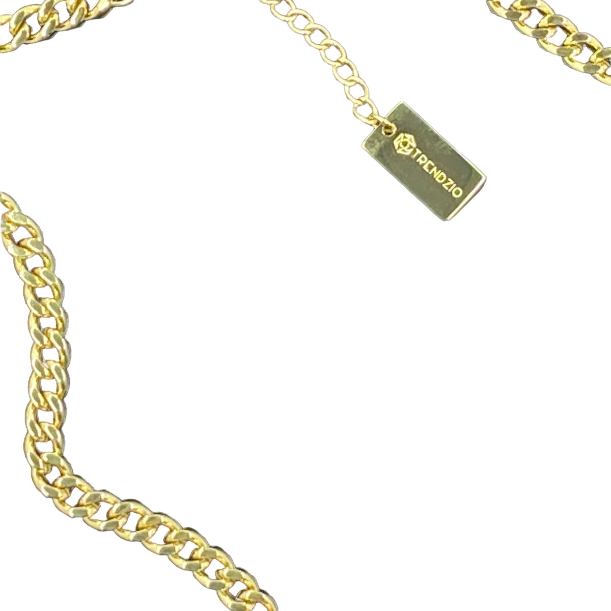 AKA 1908 Gold Number Necklace Necklaces Trendzio 