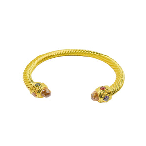 Amadi Bangle Bracelet Bracelets TRENDZIO Yellow 