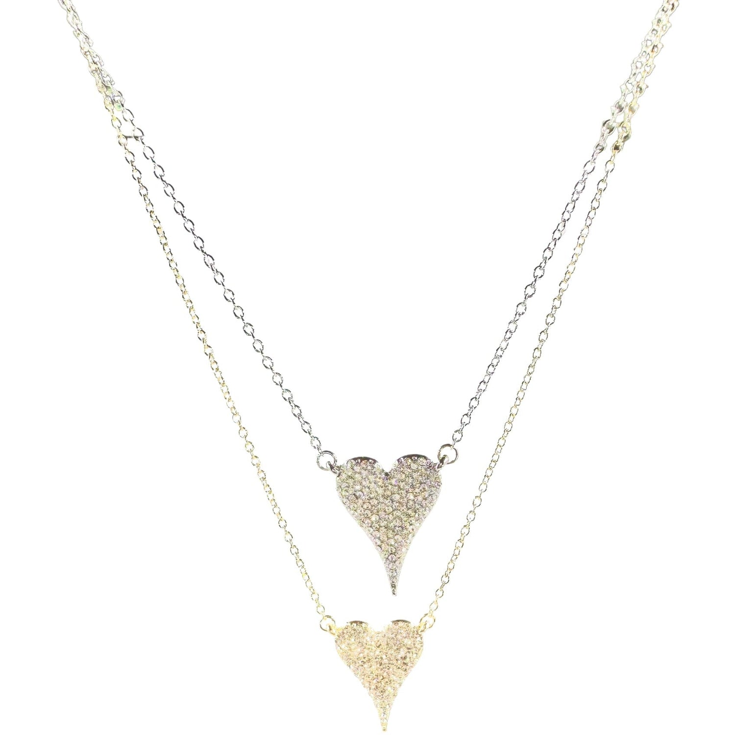 Amara Heart Diamond Necklace Necklaces Trendzio 