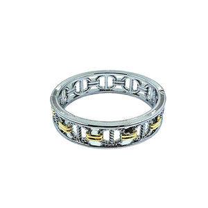 Aria Silver Cable Link Bracelet Bracelets TRENDZIO 