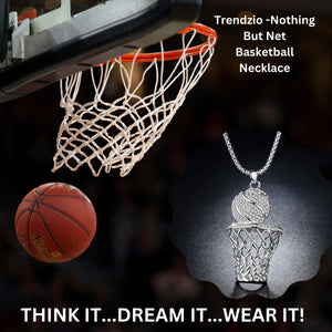 Basketballer CZ Necklace Necklaces TRENDZIO 