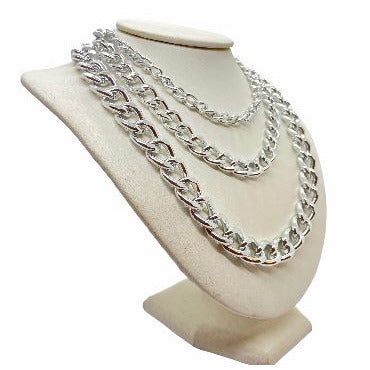 Chunky Chain Link 3 pcs Statement Necklace necklace Trendzio 