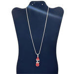 Delta Sigma Theta Austrian Crystal Pendant Necklaces Trendzio 