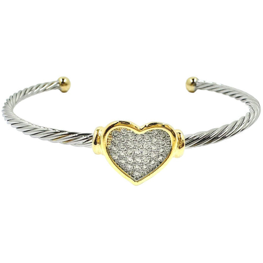 Gianna Silver Heart Bracelet Bracelets Trendzio 