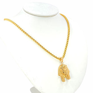 Gold Sphinx Pendant and Necklace necklace TRENDZIO 