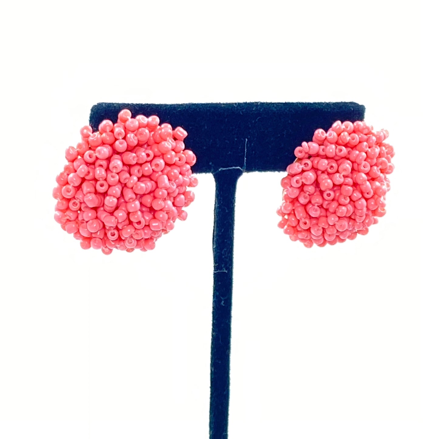 Gretta Pom Pom Bead Earrings Earrings Trendzio 