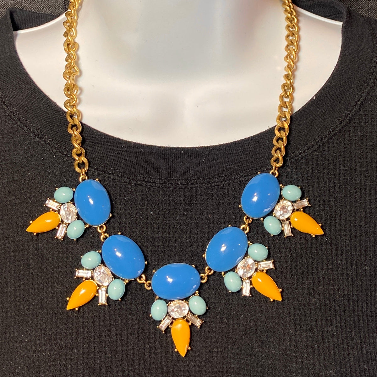 Lazuli Gemstone Necklace Necklaces Trendzio 