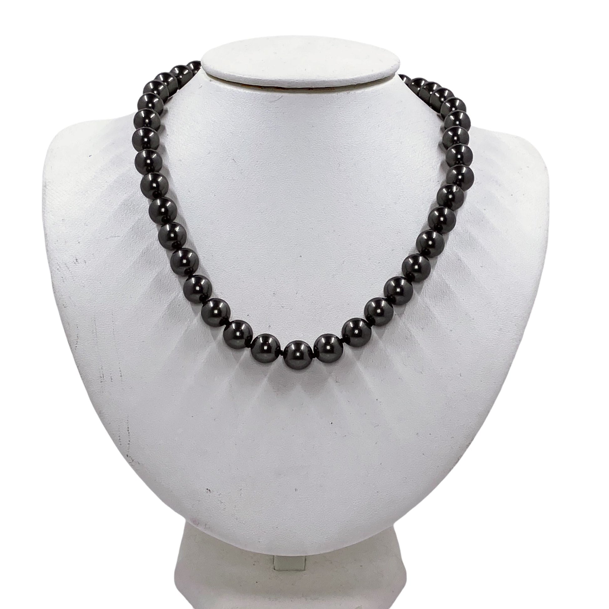 Madam VP Black Pearl Necklace and Earrings Necklaces TRENDZIO 