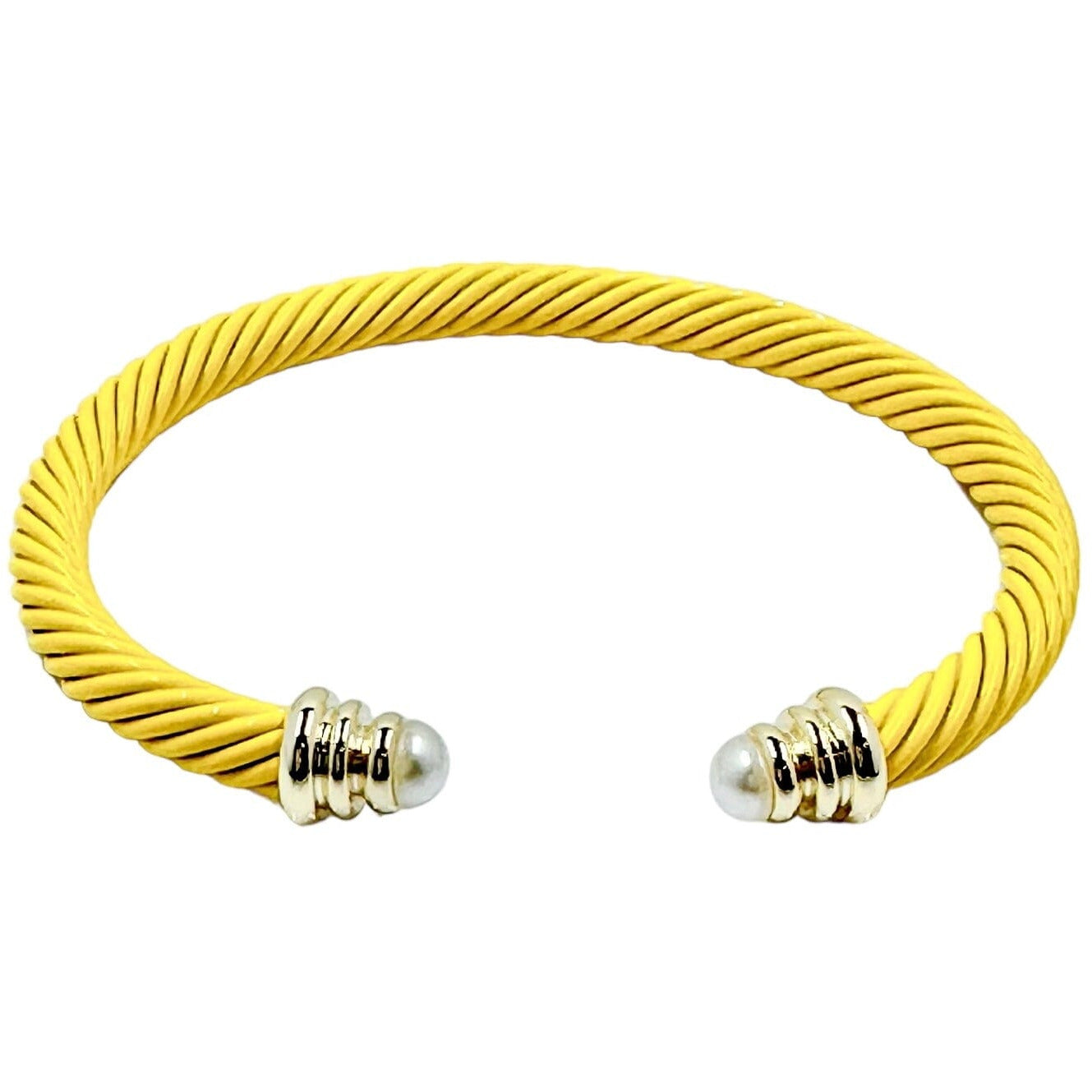 Naomi Cable CZ Bracelet Bracelets TRENDZIO Yellow 
