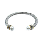 Pryia Pearl Cable Bracelet Bracelets TRENDZIO 