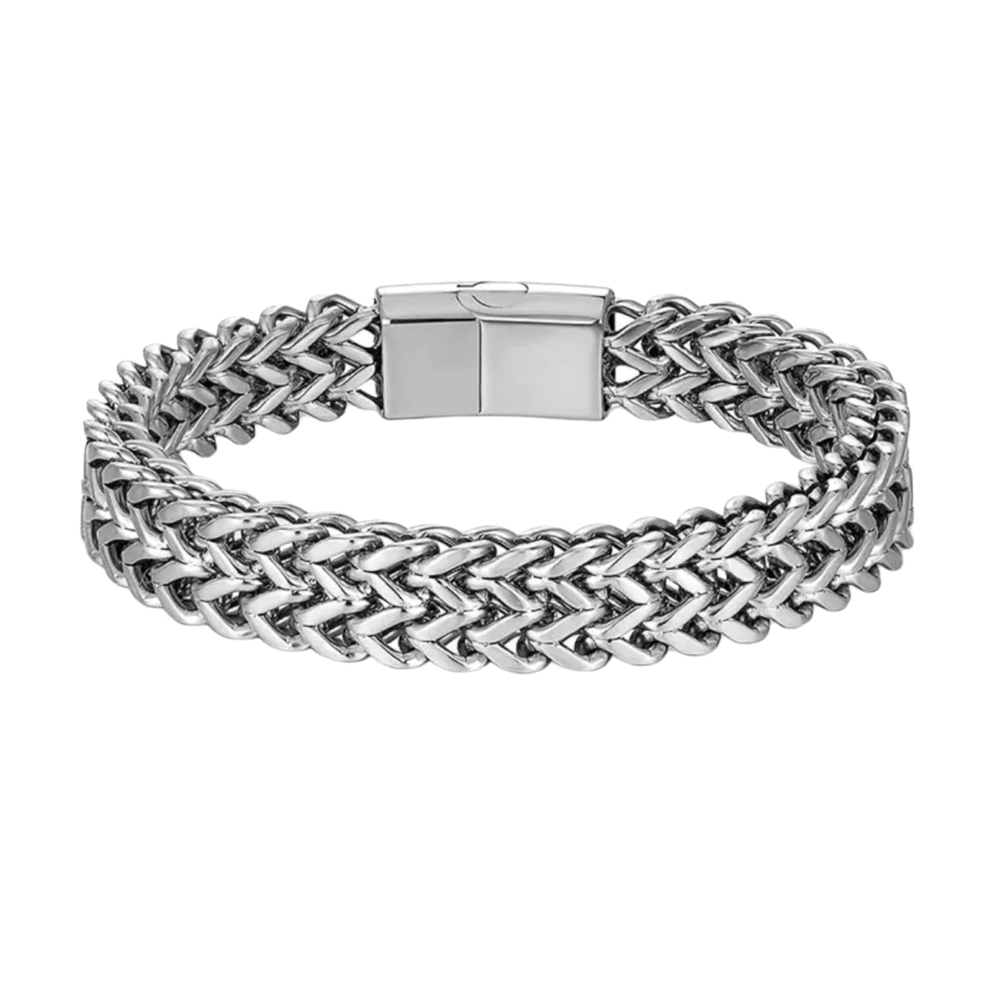Sandro Stainless Steel Mens Bracelet Bracelets Trendzio Silver 