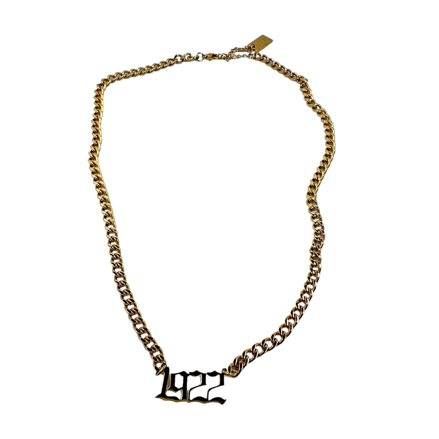 Sigma Gamma Rho 1922 Gold Number Necklace Necklaces Trendzio 