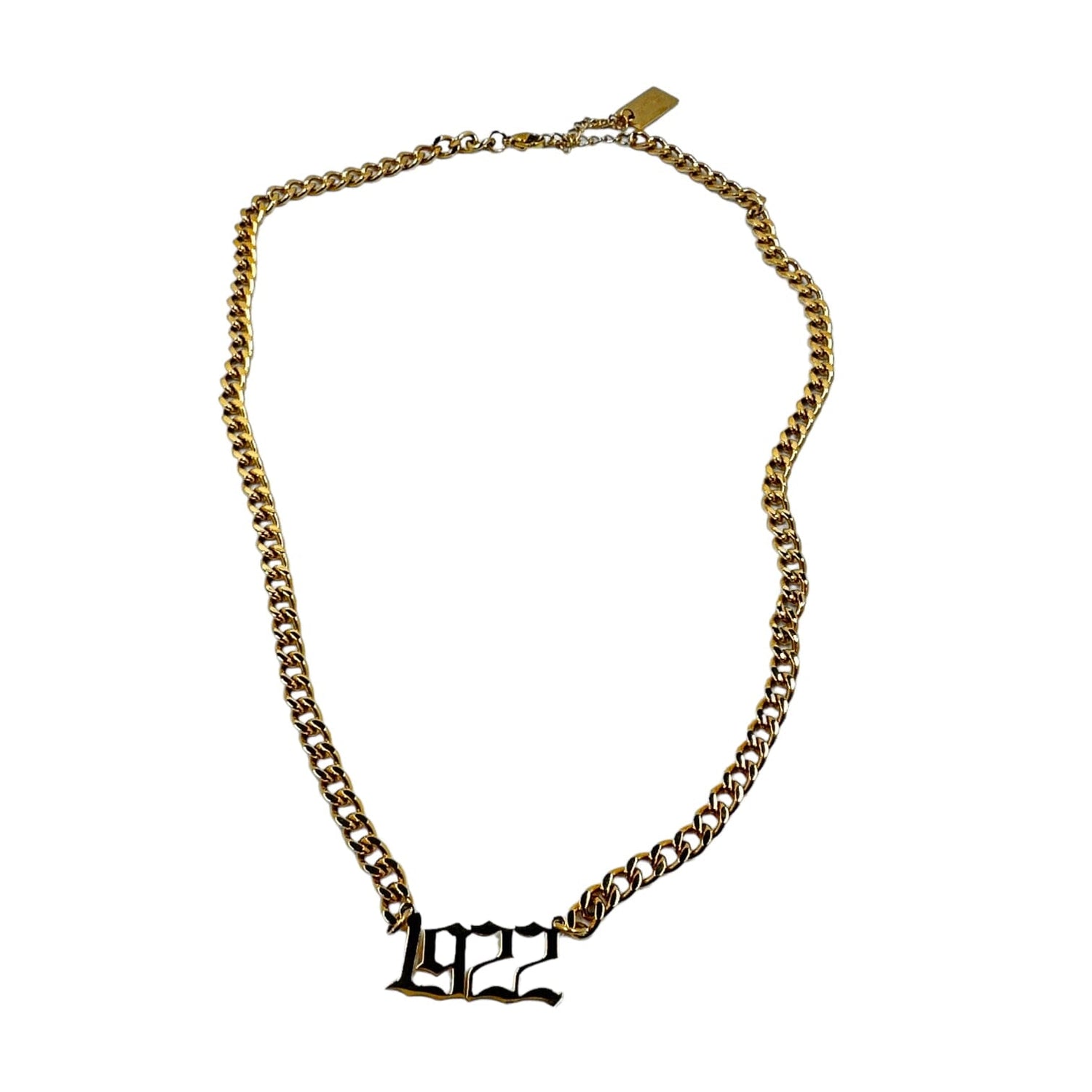 Sigma Gamma Rho 1922 Gold Number Necklace Necklaces Trendzio 