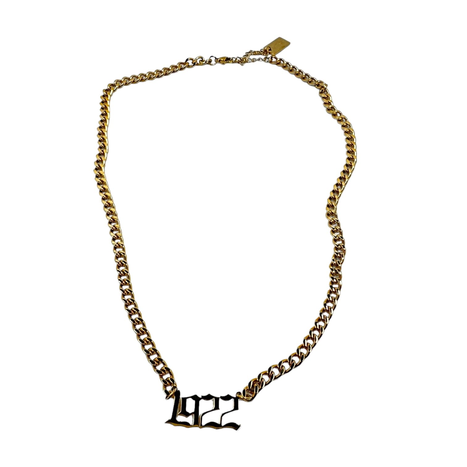 Sigma Gamma Rho 1922 Gold Number Necklace Necklaces Trendzio 