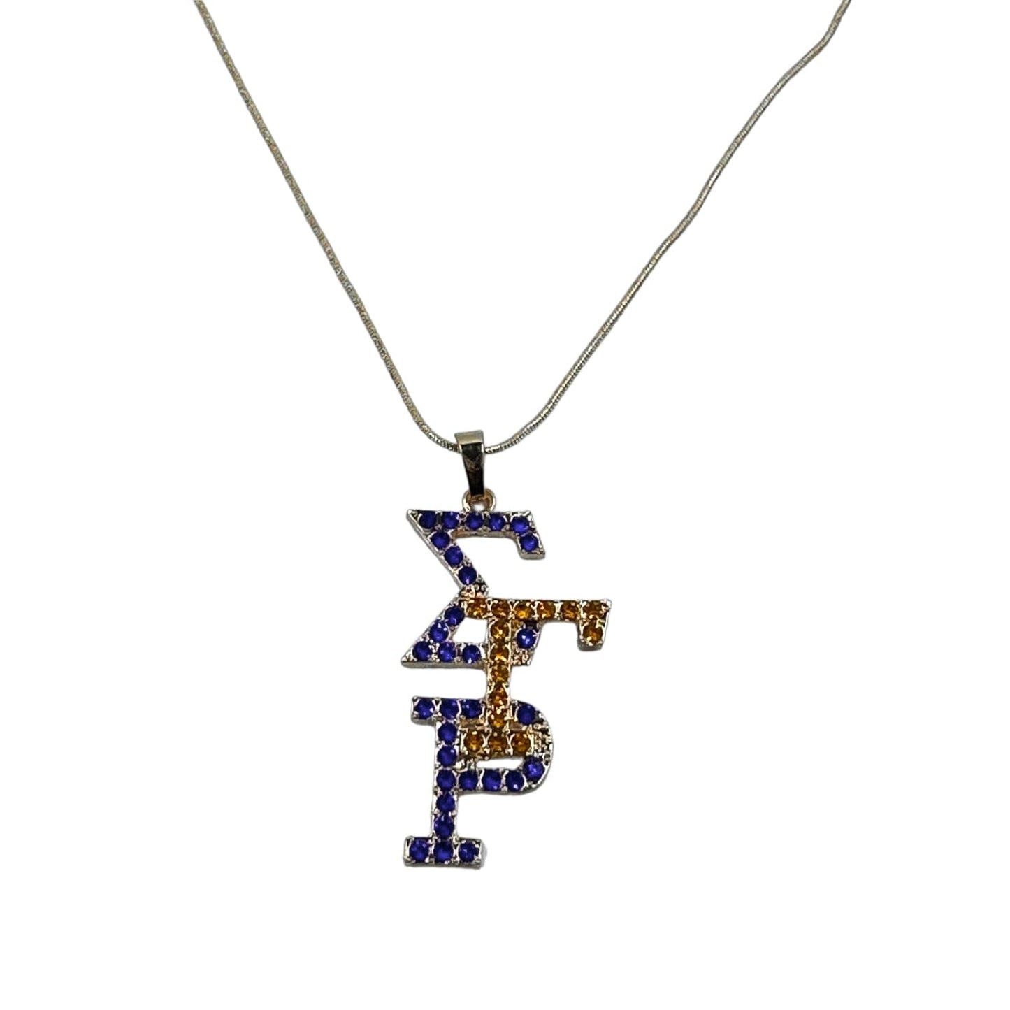 Sigma Gamma Rho Austrian Crystal Pendant Necklaces TRENDZIO 