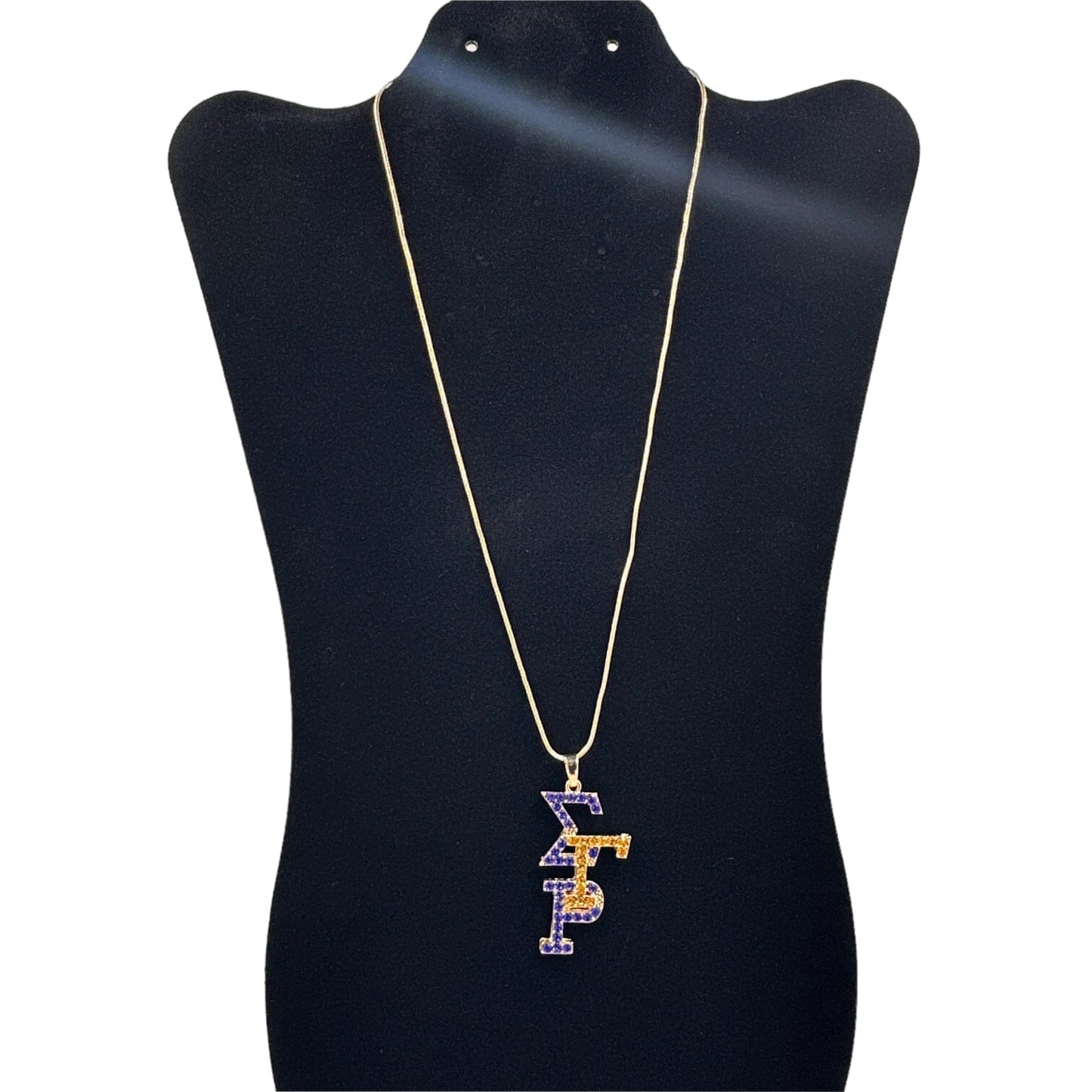 Sigma Gamma Rho Austrian Crystal Pendant Necklaces TRENDZIO 